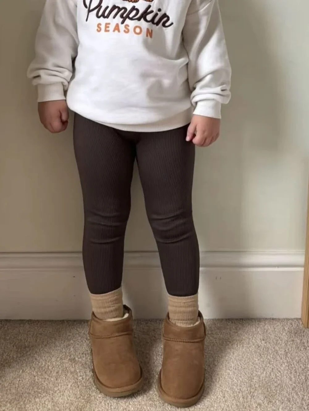 UGG Classic Micro Boot Girl Size 1 US Brown Color Kids